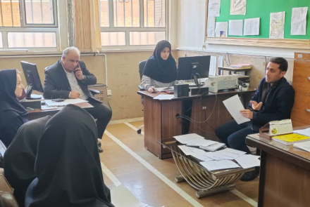 بازدید مدیریتی کارشناسان فنی مرکز بهداشت استان از شبکه بهداشت و درمان دهاقان- آبان 1404