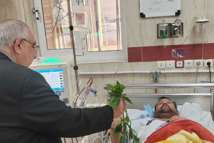 بازدید ریاست محترم دانشگاه علوم پزشکی اصفهان از بیمارستان شهدای دهاقان و شبکه بهداشت و درمان-آبان 1404