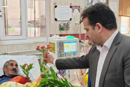 بازدید ریاست محترم دانشگاه علوم پزشکی اصفهان از بیمارستان شهدای دهاقان و شبکه بهداشت و درمان-آبان 1404
