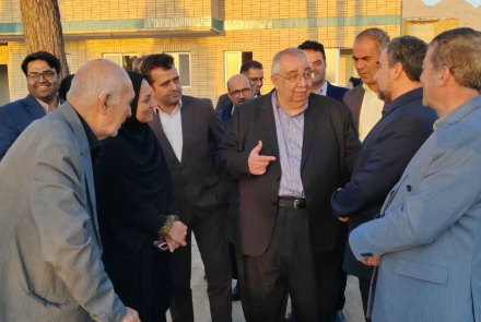 بازدید ریاست محترم دانشگاه علوم پزشکی اصفهان از بیمارستان شهدای دهاقان و شبکه بهداشت و درمان-آبان 1404