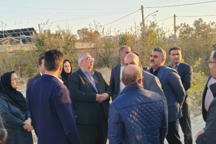 بازدید ریاست محترم دانشگاه علوم پزشکی اصفهان از بیمارستان شهدای دهاقان و شبکه بهداشت و درمان-آبان 1404