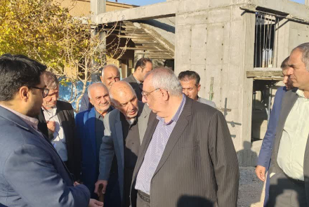 بازدید ریاست محترم دانشگاه علوم پزشکی اصفهان از بیمارستان شهدای دهاقان و شبکه بهداشت و درمان-آبان 1404