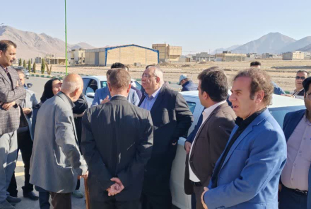 بازدید ریاست محترم دانشگاه علوم پزشکی اصفهان از بیمارستان شهدای دهاقان و شبکه بهداشت و درمان-آبان 1404