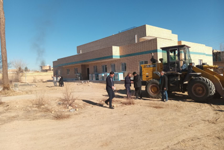 بازدید معاون محترم اجرایی مرکز بهداشت استان از مرکز جامع سلامت قمبوان