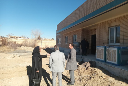 بازدید معاون محترم اجرایی مرکز بهداشت استان از مرکز جامع سلامت قمبوان