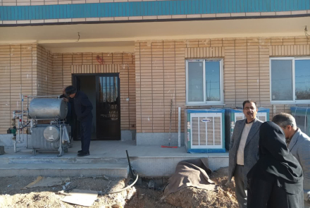 بازدید معاون محترم اجرایی مرکز بهداشت استان از مرکز جامع سلامت قمبوان